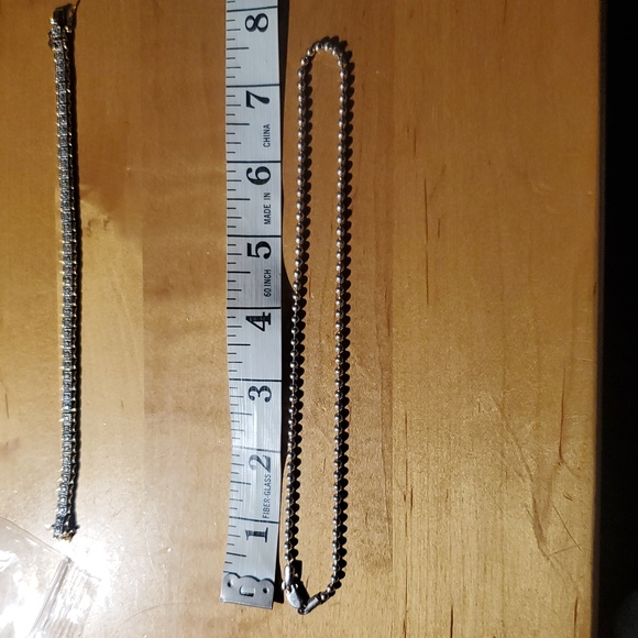 925 Italy Sterling Silver Beaded Necklace - Picture 15 of 15